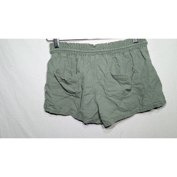 Love Tree Women's Shorts Bundle Sz Small Elastic Waist Drawstring Pockets Linen - Picture 3 of 9